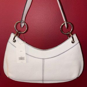 Banana Republic White Leather Purse - NWT